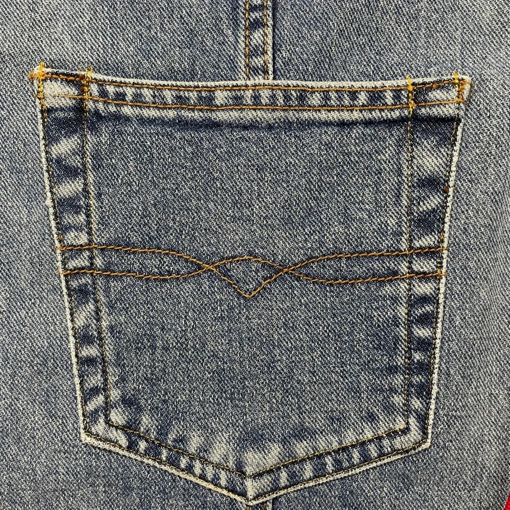 Handmade denim apron